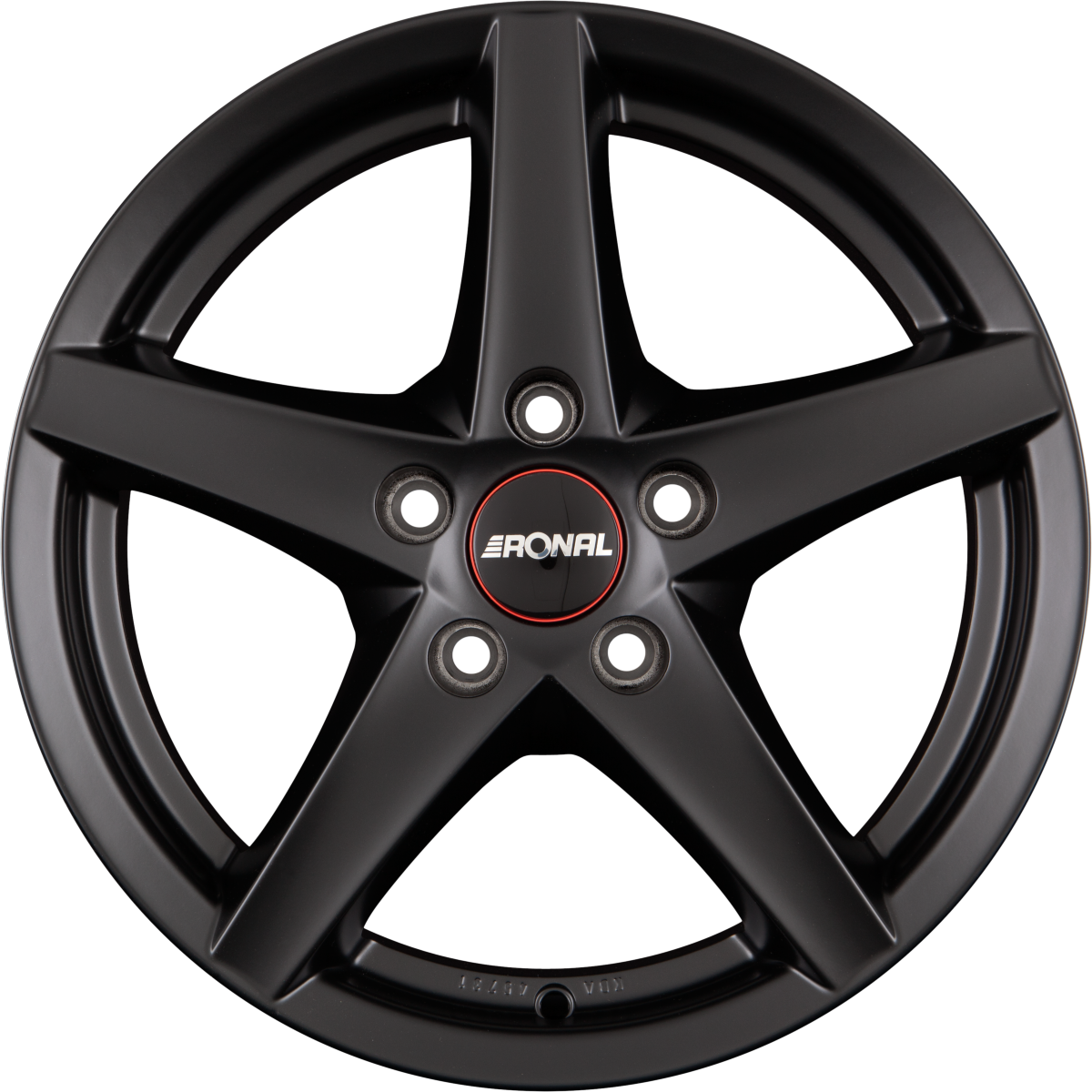 Ronal R41 Mattschwarz Alufelge 8x17 Zoll ET48 LK 5x114.3 ML76