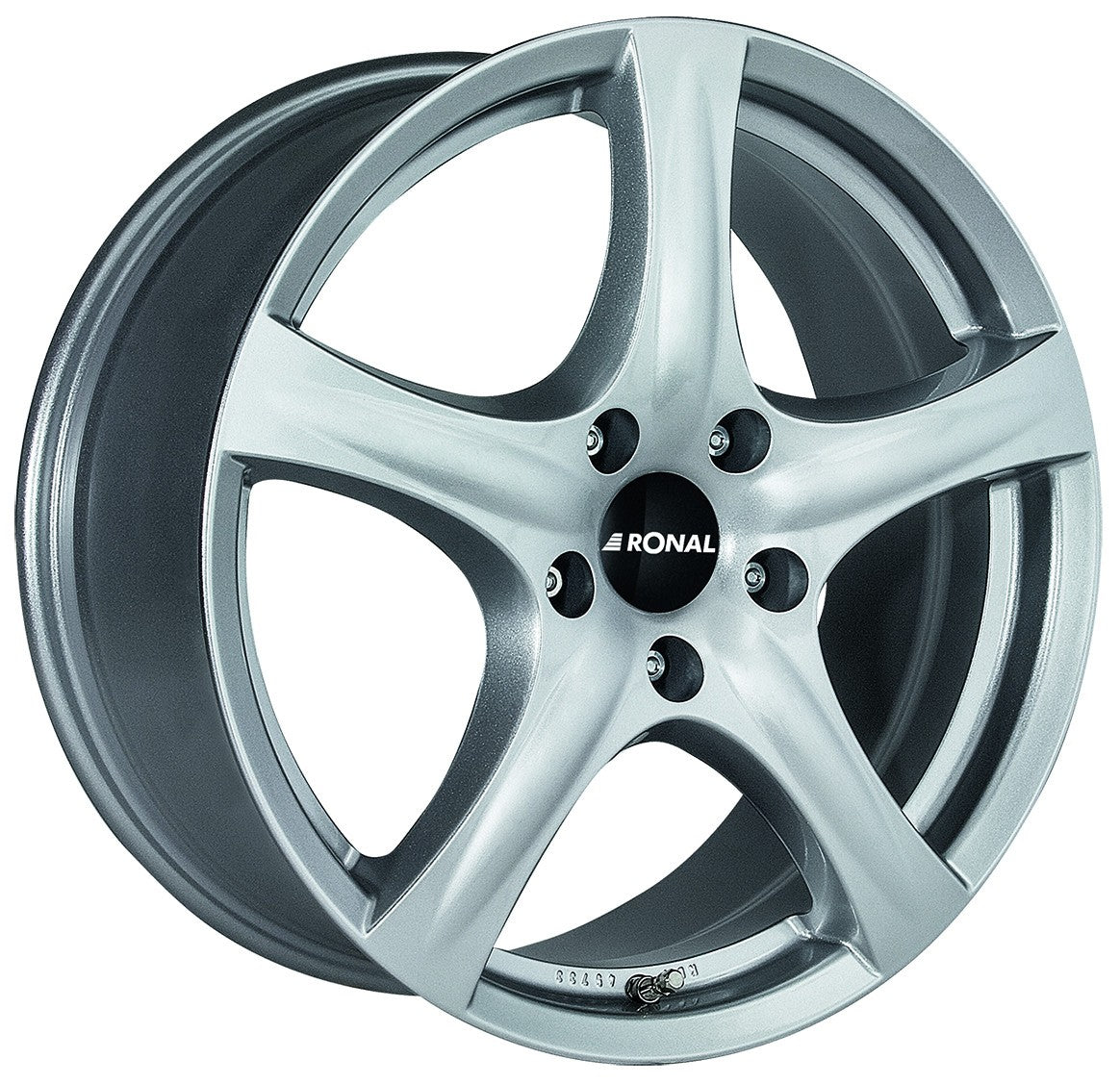 Ronal R42 Kristallsilber Alufelge 7x17 Zoll ET40 LK 4x114.3 ML76