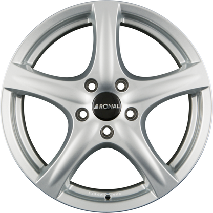 Ronal R42 Kristallsilber Alufelge 7x17 Zoll ET49 LK 5x108 ML76