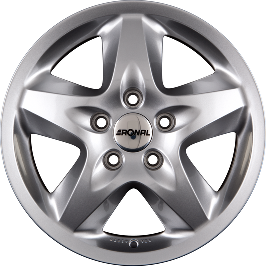 Ronal R44 Kristallsilber Alufelge 6.5x16 Zoll ET60 LK 5x118 ML71.1