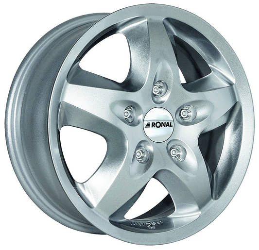 Ronal R44 Kristallsilber Alufelge 6.5x16 Zoll ET60 LK 5x118 ML71.1