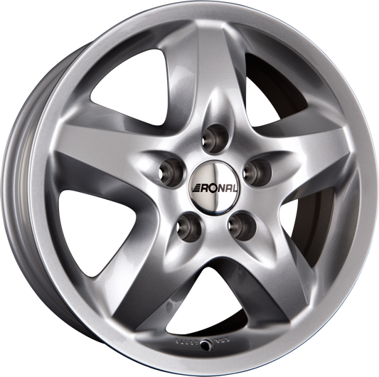 Ronal R44 Kristallsilber Alufelge 6.5x16 Zoll ET60 LK 5x118 ML71.1 – Bild 2