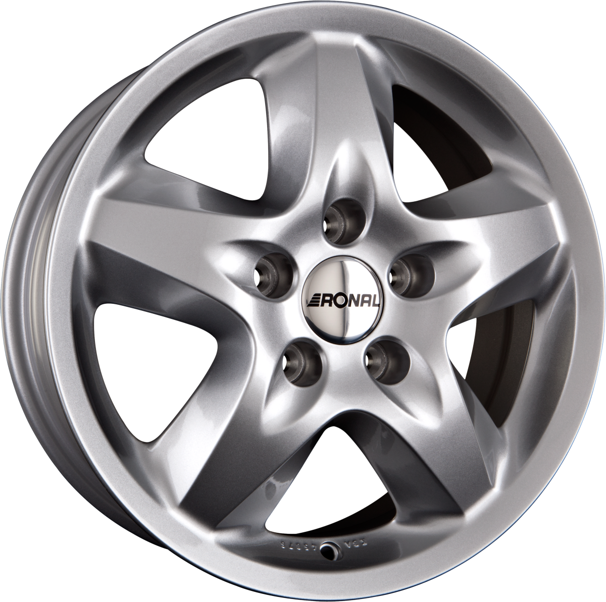 Ronal R44 Kristallsilber Alufelge 6.5x16 Zoll ET60 LK 5x118 ML71.1 – Bild 2
