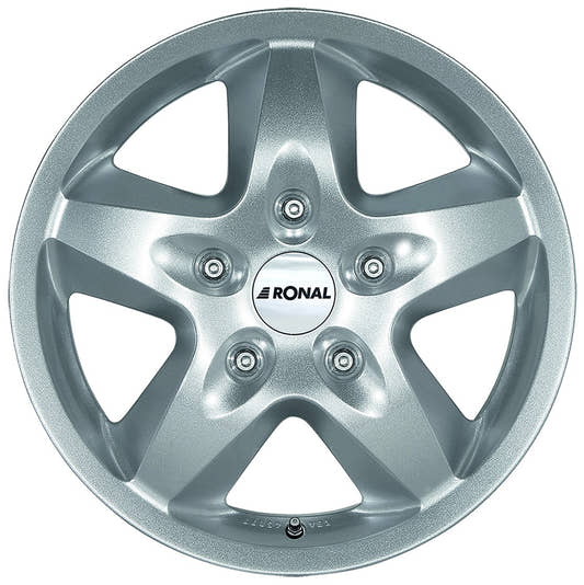 Ronal R44 Kristallsilber Alufelge 6.5x16 Zoll ET60 LK 5x118 ML71.1 – Bild 2