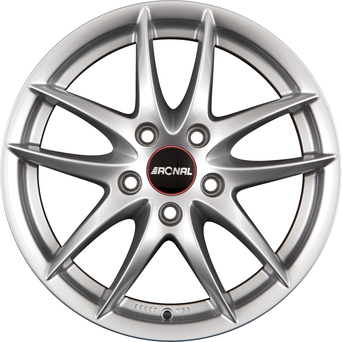 Ronal R46 Silber Alufelge 7x17 Zoll ET49 LK 5x108 ML76