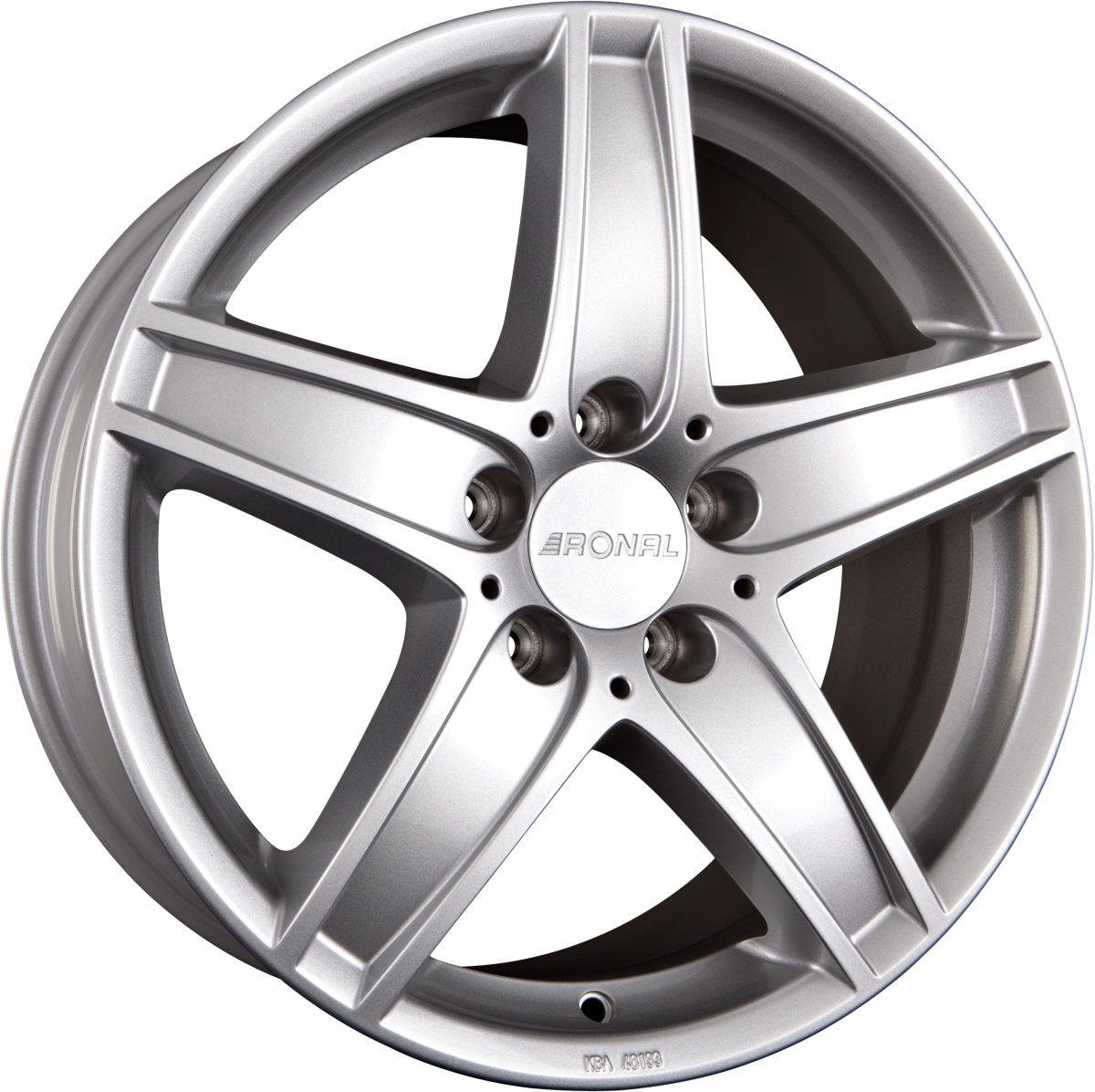 Ronal R48 Kristallsilber Alufelge 7.5x16 Zoll ET50 LK 5x112 ML57.1 – Bild 2