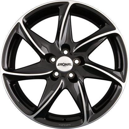 Ronal R51 Jetblack Frontkopiert Alufelge 6.5x15 Zoll ET45 LK 5x112 ML76