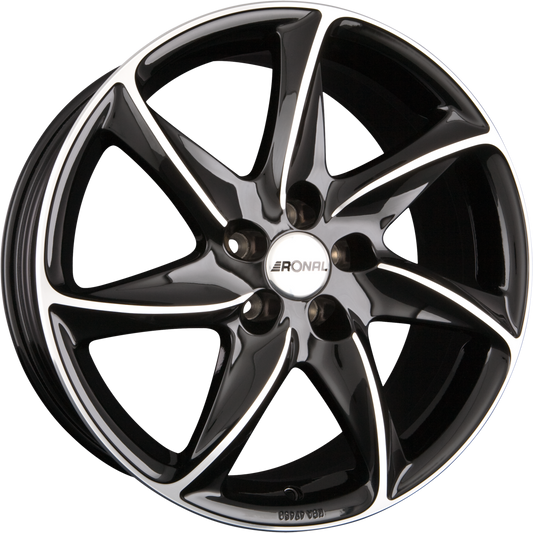 Ronal R51 Jetblack Frontkopiert Alufelge 7x16 Zoll ET35 LK 5x110 ML65.1 – Bild 2