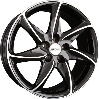 Ronal R51 Jetblack Frontkopiert Alufelge 7x16 Zoll ET35 LK 5x110 ML65.1 – Bild 2