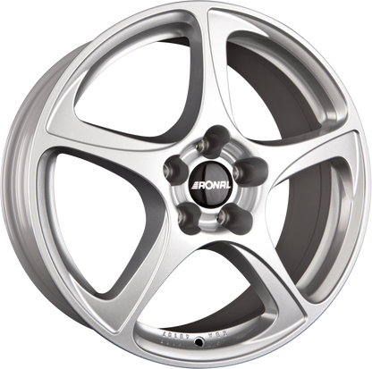 Ronal R53 Kristallsilber Alufelge 7x17 Zoll ET50 LK 5x100 ML68 – Bild 2