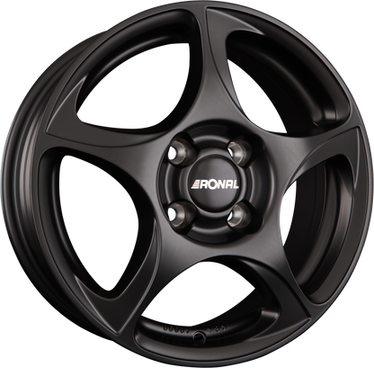 Ronal R53 Mattschwarz Alufelge 8x18 Zoll ET40 LK 5x114.3 ML82 – Bild 2