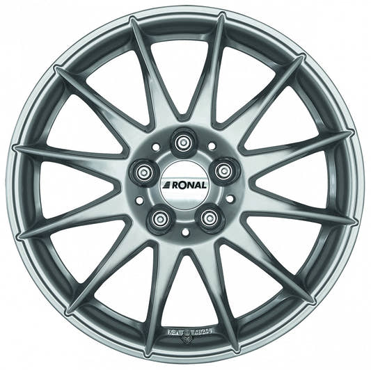 Ronal R54 decor-titan Alufelge 7x17 Zoll ET35 LK 4x100 ML68 – Bild 2