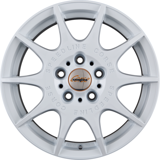 Speedline Corse SL2 Marmora Rallye-Weiss Alufelge 7x16 Zoll ET25 LK 4x108 ML76