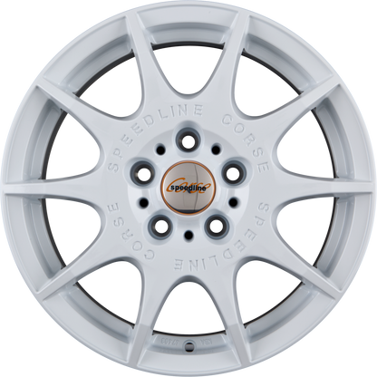 Speedline Corse SL2 Marmora Rallye-Weiss Alufelge 7x16 Zoll ET25 LK 4x108 ML76