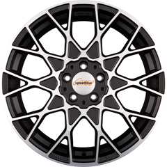 Speedline Corse SL3 Cesare Mattschwarz-Frontkopiert Alufelge 8x19 Zoll ET32 LK 5x120 ML82