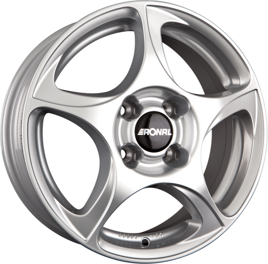 Ronal R53 Kristallsilber Alufelge 6x15 Zoll ET43 LK 4x100 ML68 – Bild 2