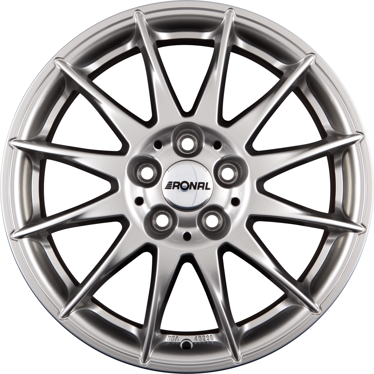 Ronal R54 Decor Titan Felge 8x17 Zoll ET45 LK 5x112 ML76