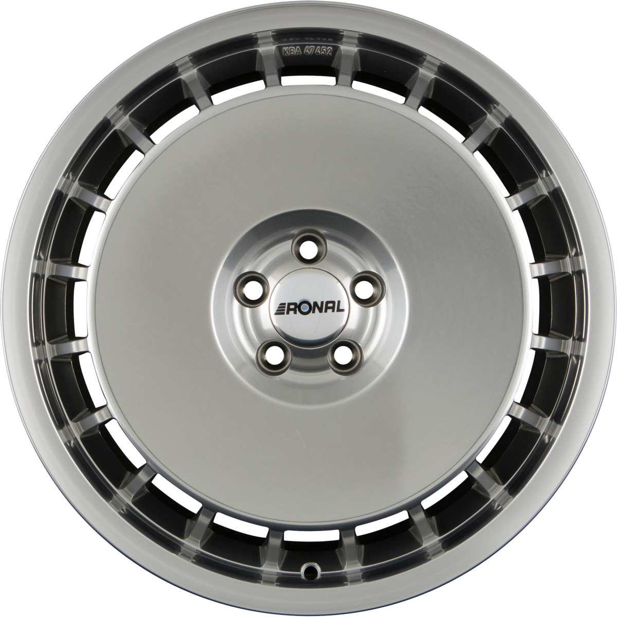 Ronal R50 Aero BPS - Kugelpoliert Alufelge 8x18 Zoll ET50 LK 5x120 ML65.1