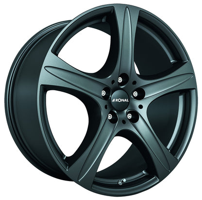 Ronal R55 SUV mattschwarz Alufelge 8.5x18 Zoll ET30 LK 5x112 ML76