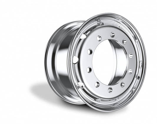 Speedline Alufelge 11.75x22.5 Zoll 10/335/281 ET135 SLT 3063 BPT 32 Silber Hochglanzpoliert Aussen