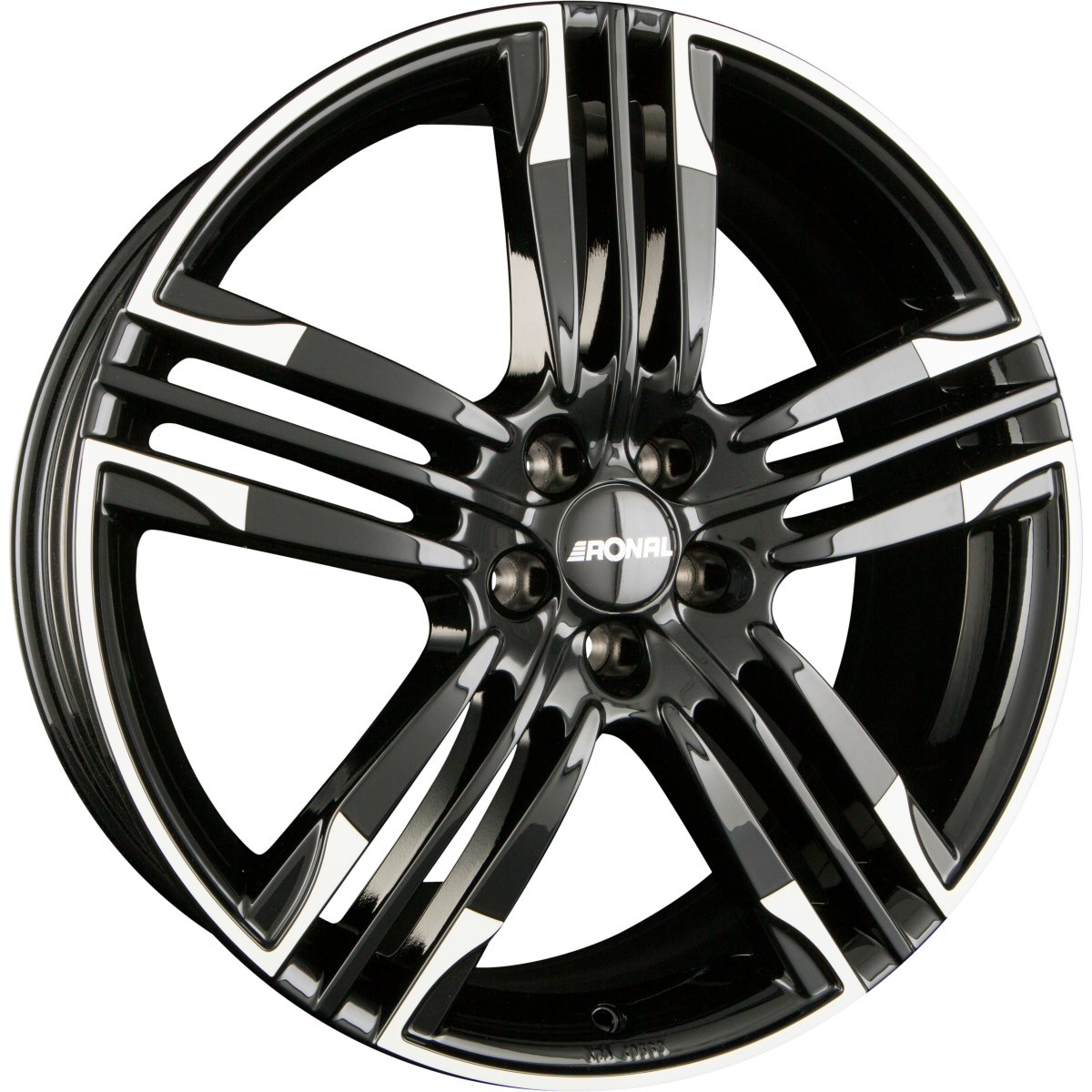 Ronal R58 MCR Jetblack-White Rim Alufelge 8x20 Zoll ET35 LK 5x112 ML76 – Bild 2