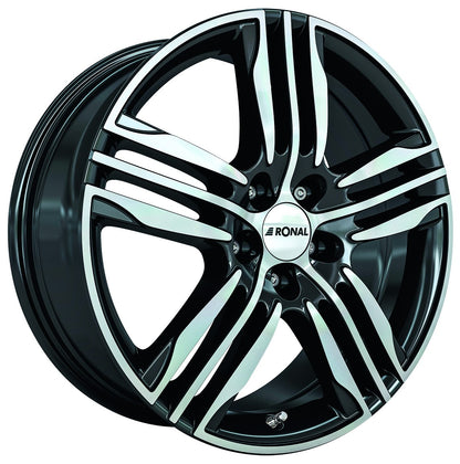 Ronal R57 schwarz-frontkopiert Alufelge