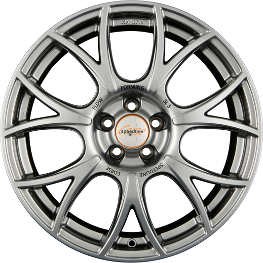 Speedline Corse SL5 Vincitore Edelsilber Alufelge 7.5x18 Zoll ET42 LK 5x120 ML82
