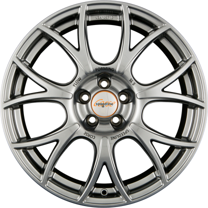 Speedline Corse SL5 Vincitore Edelsilber Alufelge 7.5x18 Zoll ET42 LK 5x120 ML82