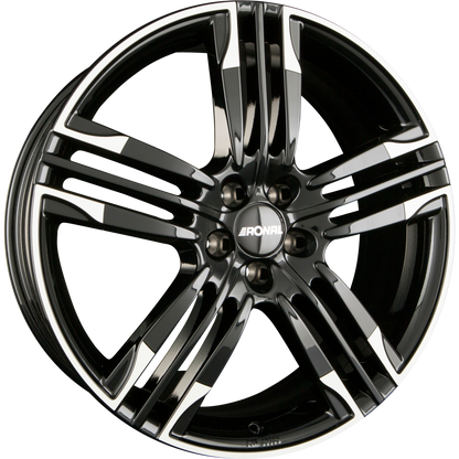 Ronal R58 MCR Jetblack-White Rim Alufelge 8x20 Zoll ET50 LK 5x108 ML76 – Bild 2