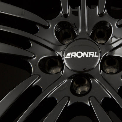 Ronal R58 MCR Jetblack-White Rim Alufelge 8x20 Zoll ET38 LK 5x120 ML82 – Bild 5