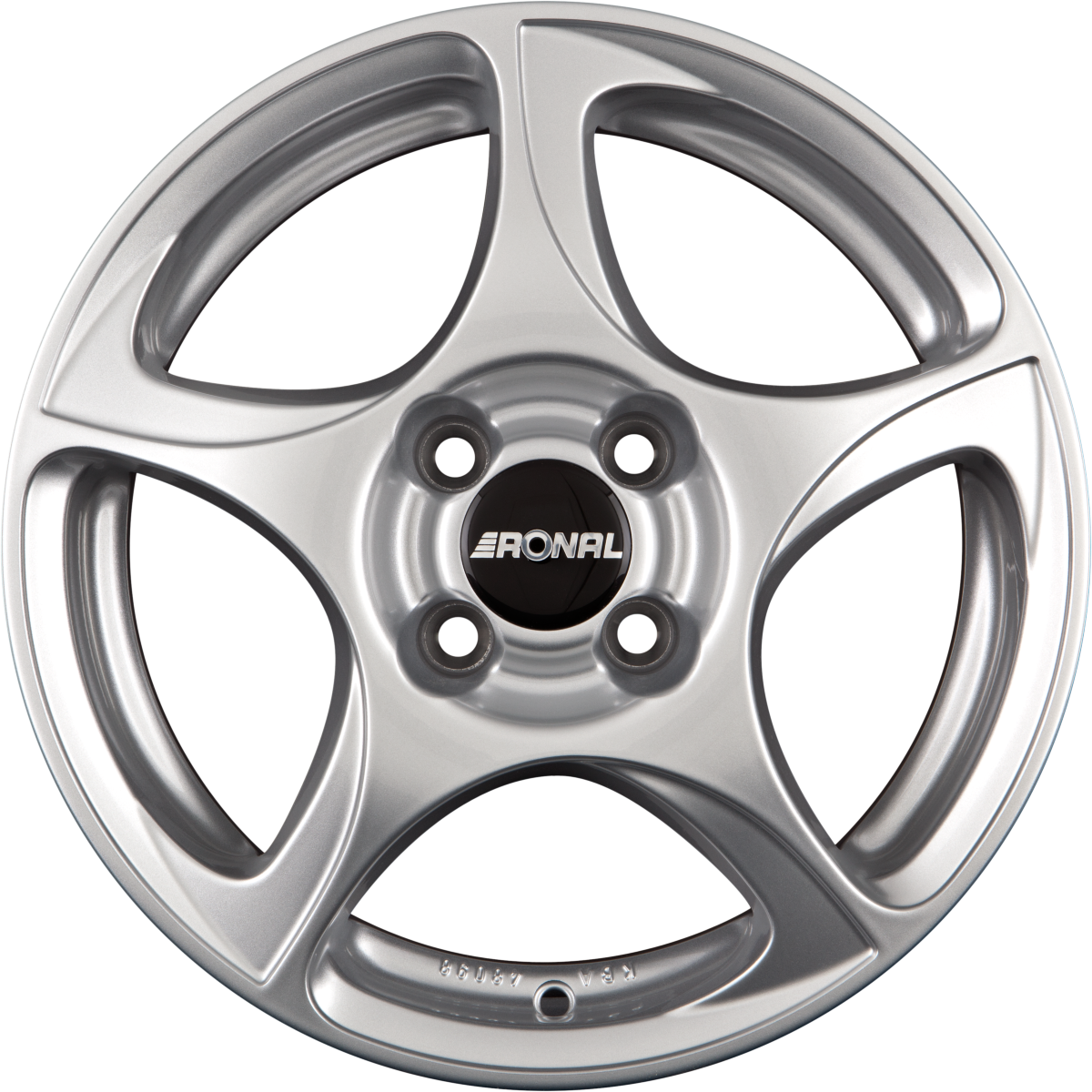 Ronal R53 Kristallsilber Alufelge 7x16 Zoll ET38 LK 4x98 ML68