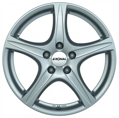 Ronal R56 kristallsilber Alufelge 6.5x16 Zoll ET45 LK 5x114.3 ML82 – Bild 2