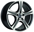 Ronal R55 SUV mattschwarz-frontkopiert Alufelge