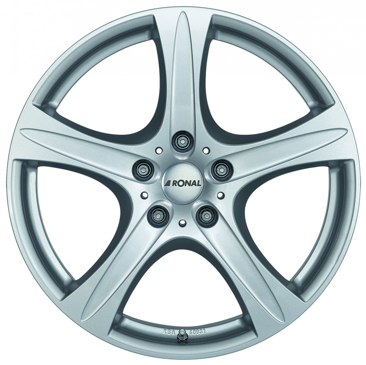 Ronal R55 SUV kristallsilber Alufelge 9x19 Zoll ET40 LK 5x120 ML82 – Bild 2
