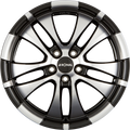 Ronal R59 Jetblack-Frontkopiert Alufelge 7x16 Zoll ET40 LK 5x114.3 ML82