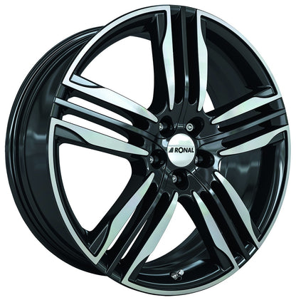 Ronal R58 schwarz-frontkopiert Alufelge