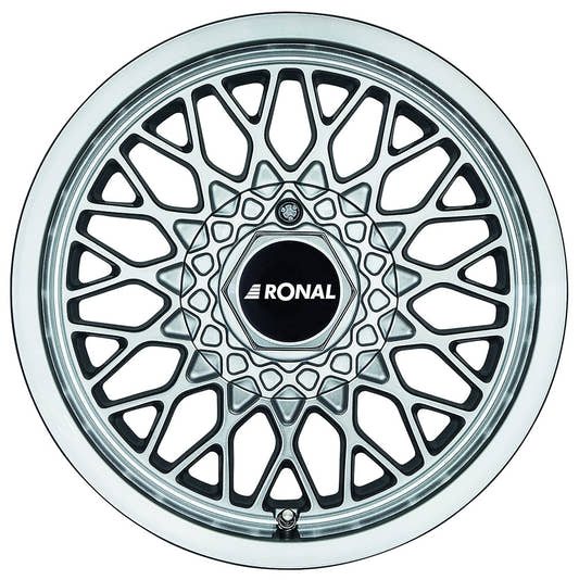 Ronal LS silber-hornkopiert Alufelge 7.5x15 Zoll ET25 LK 4x100 ML57 – Bild 2