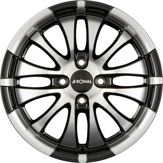 Ronal R59 Jetblack-Frontkopiert Alufelge 6x15 Zoll ET20 LK 4x108 ML65.1