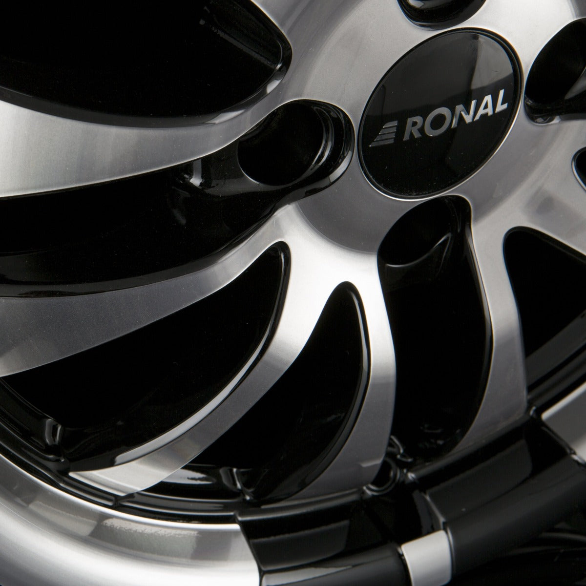 Ronal R59 Jetblack-Frontkopiert Alufelge 6x15 Zoll ET20 LK 4x108 ML65.1 – Bild 3