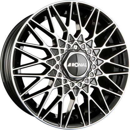 Ronal LSX Jetblack Frontkopiert Alufelge 7x16 Zoll ET35 LK 4x98 ML68 – Bild 2