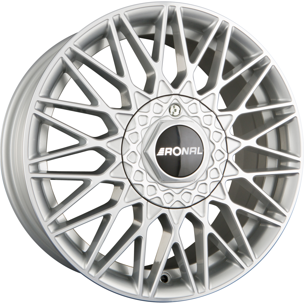 Ronal LSX Silber Frontkopiert Alufelge 7x16 Zoll ET35 LK 5x112 ML76 – Bild 2