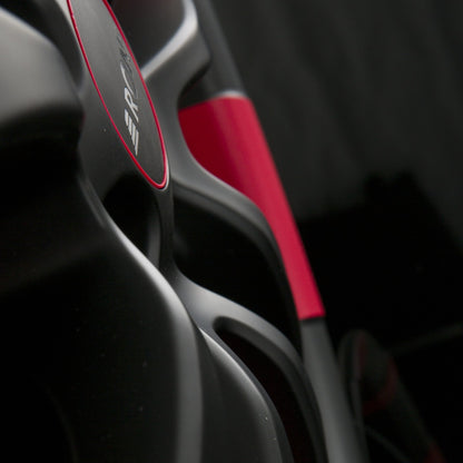 Ronal R59 Jetblack-Matt-Red Rim Alufelge 7.5x17 Zoll ET48 LK 5x112 ML76 – Bild 4