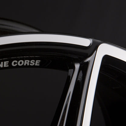 Speedline Corse SL6 Vettore Jetblack-Frontkopiert Alufelge 8.5x19 Zoll ET21 LK 5x112 ML66.6 – Bild 3