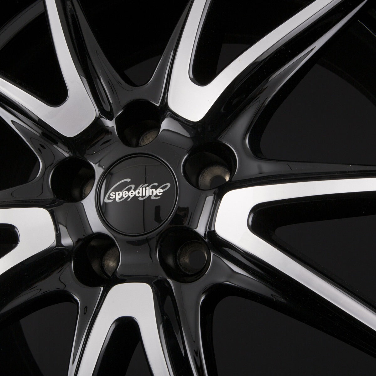 Speedline Corse SL6 Vettore Jetblack-Frontkopiert Alufelge 8.5x19 Zoll ET21 LK 5x112 ML66.6 – Bild 4
