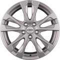 Ronal R61 Kristallsilber-Matt Alufelge 7.5x17 Zoll ET55 LK 5x108 ML63.4