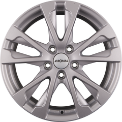 Ronal R61 Kristallsilber-Matt Alufelge 7.5x17 Zoll ET55 LK 5x108 ML63.4