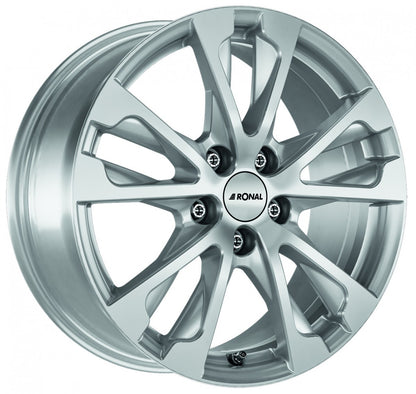 Ronal R61 kristallsilber-matt Alufelge 7.5x17 Zoll ET40 LK 5x114.3 ML82