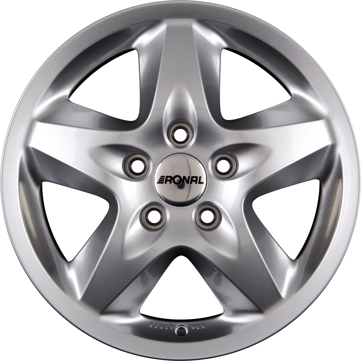 Ronal R44 Kristallsilber Alufelge 7x16 Zoll ET43 LK 5x130 ML84.1