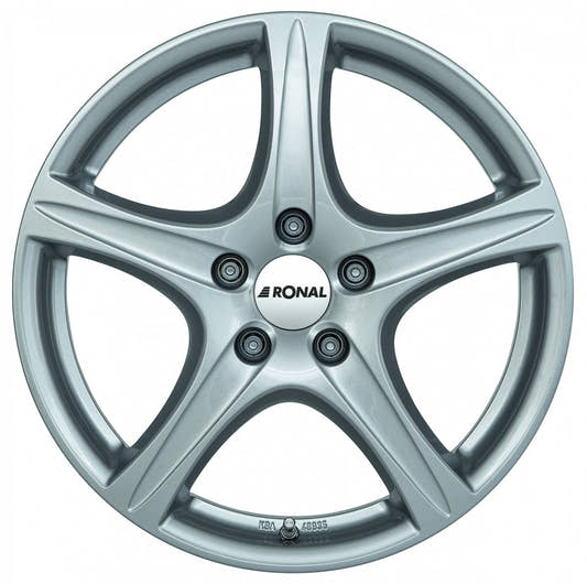 Ronal R56 kristallsilber Alufelge 7.5x19 Zoll ET51 LK 5x112 ML76 – Bild 2