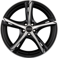 Ronal R62 Jetblack-Matt-Frontkopiert Alufelge 8.5x20 Zoll ET30 LK 5x112 ML76